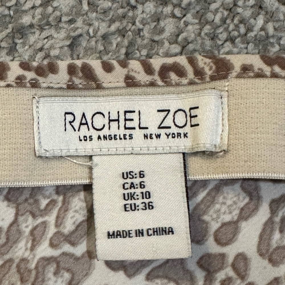 Rachel Zoe Animal Print Skirt